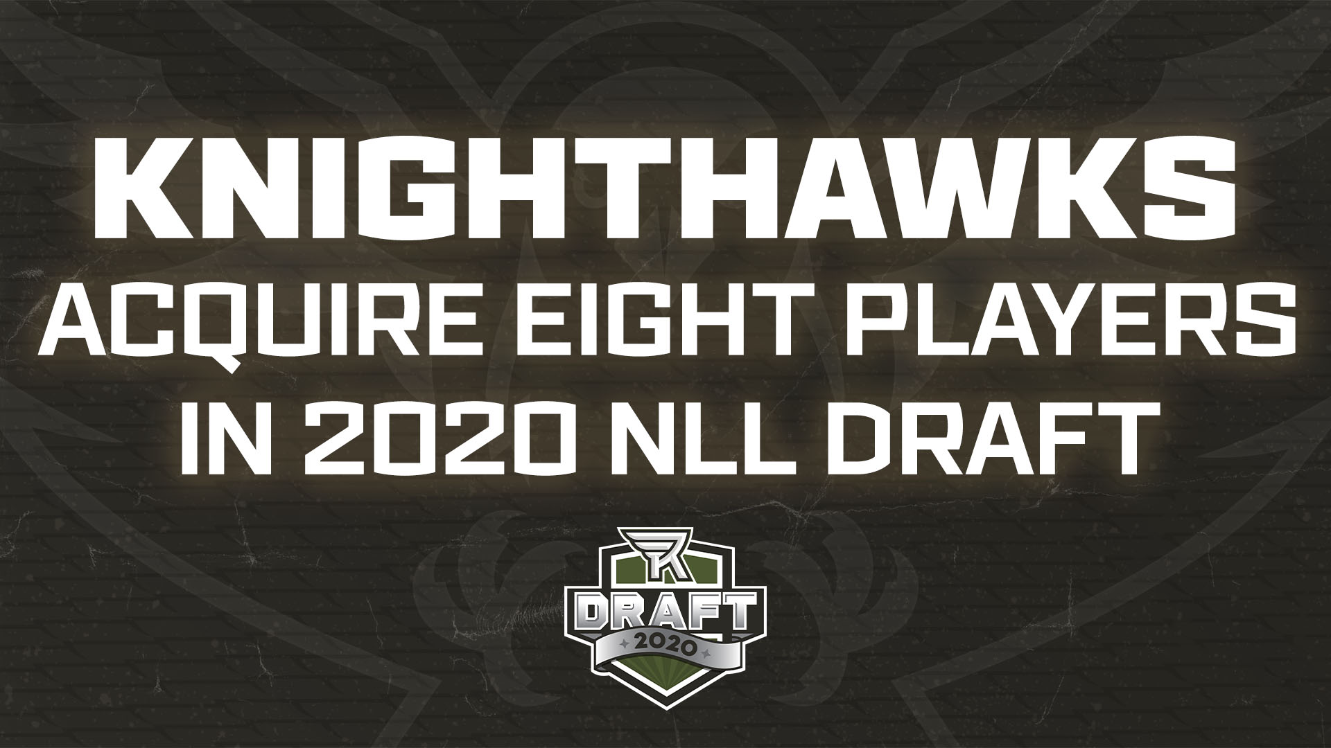 KNIGHTHAWKS TO FACE BANDITS IN OPENING ROUND OF 2023 NLL PLAYOFFS